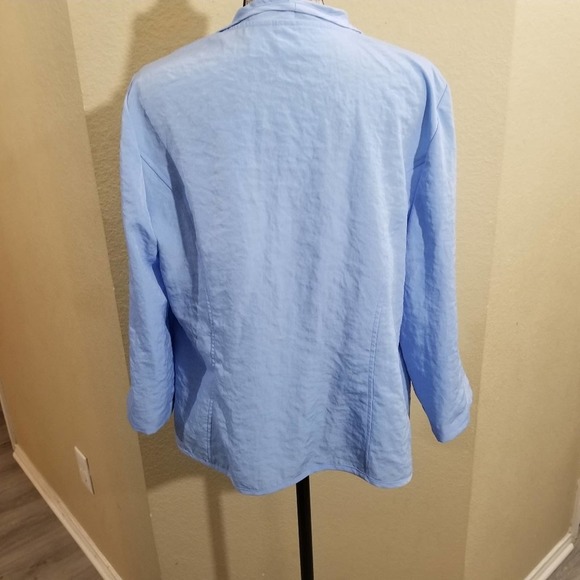 CHICOS buttonless blazer size 1 - Picture 3 of 11